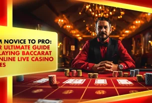 From Novice to Pro: Your Ultimate Guide to Playing Baccarat in Online Live Casino Games