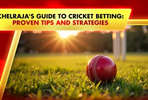 Khelraja's Guide to Cricket Betting Tips: Proven and Strategies