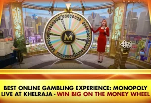 Best Online Gambling Experience: Monopoly Live at Khelraja - Win Big on the Money Wheel