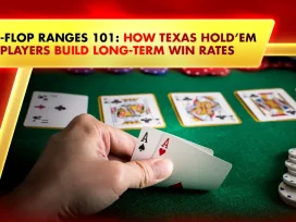 picture of online poker cards on a green poker table