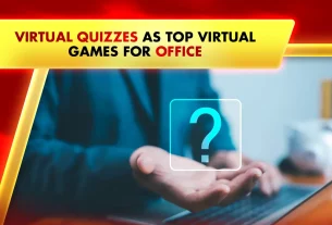 Virtual quizzes as top virtual games for office