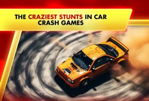 52-The Craziest Stunts in car crash games