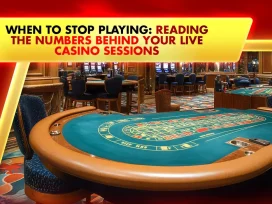 empty live casino table