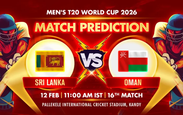T20 World Cup: Sri Lanka vs Oman