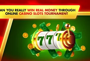 three sevens on a reel for online casino slots, green background