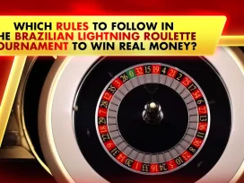 Brazilian Lightning Roulette tournament wheel