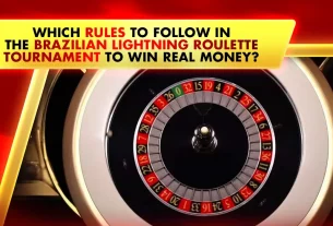 Brazilian Lightning Roulette tournament wheel