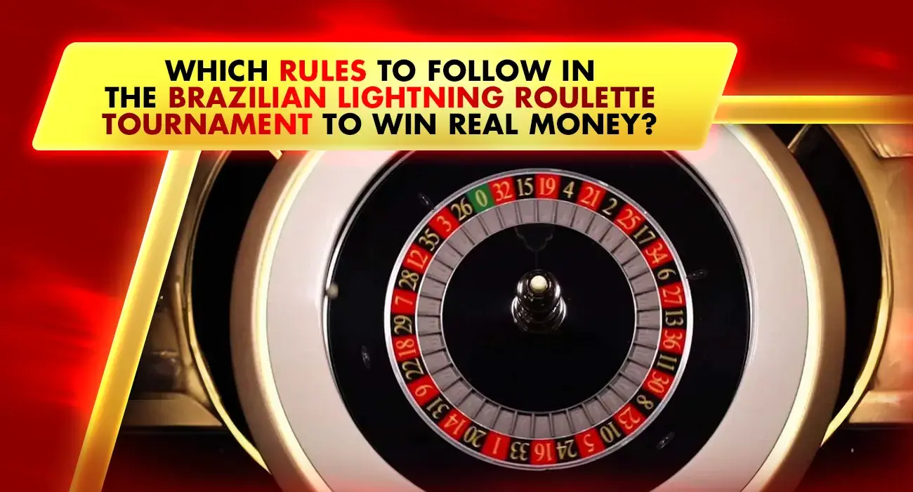 Brazilian Lightning Roulette tournament wheel