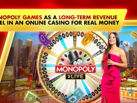 Monopoly Games as a Long-Term Revenue Model in an Online Casino for Real Money