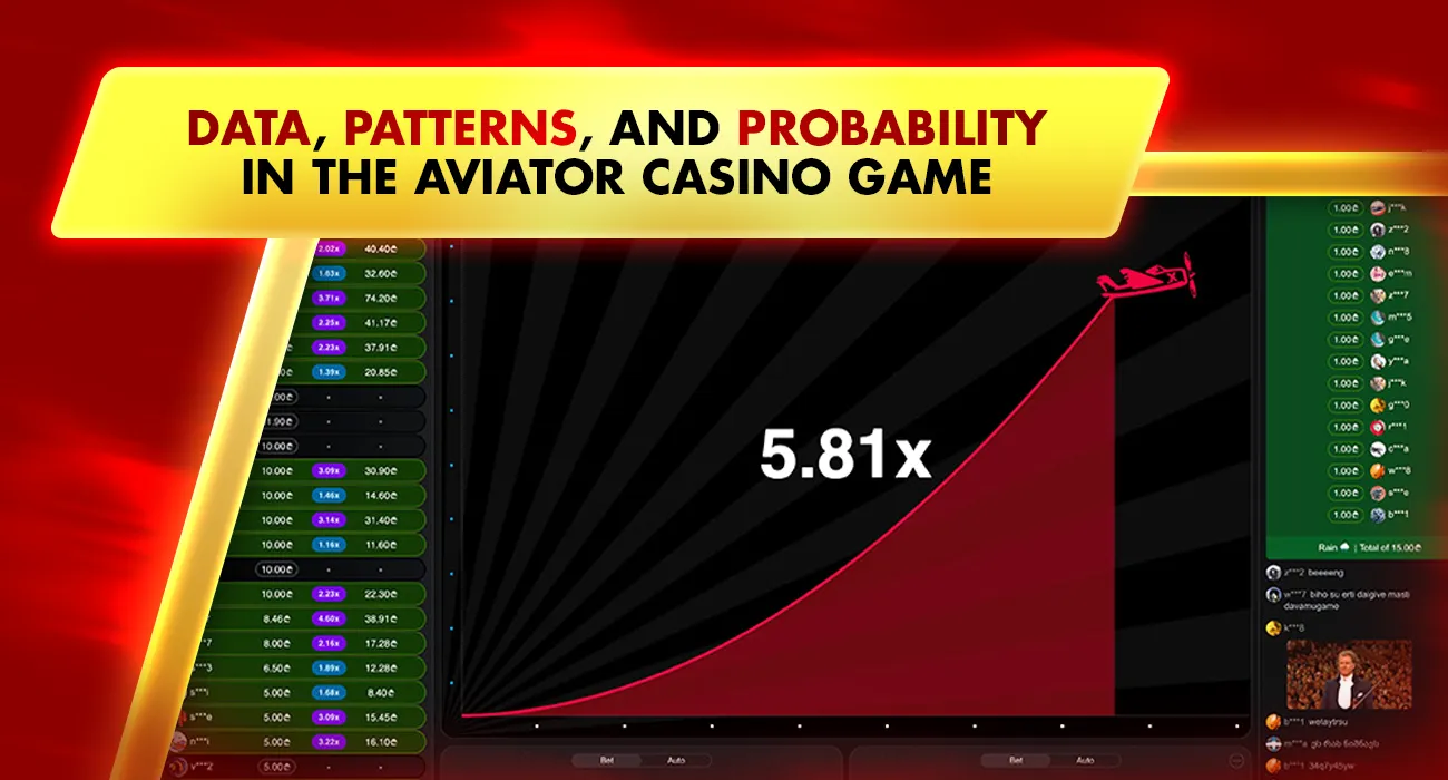 Data, Patterns, and Probability in the Aviator Casino Game