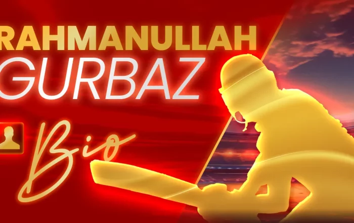 Cricket Betting on Rahmanullah Gurbaz: Profile, Biography, Age, Records, Height, Achievements, Family, and Career Statistics