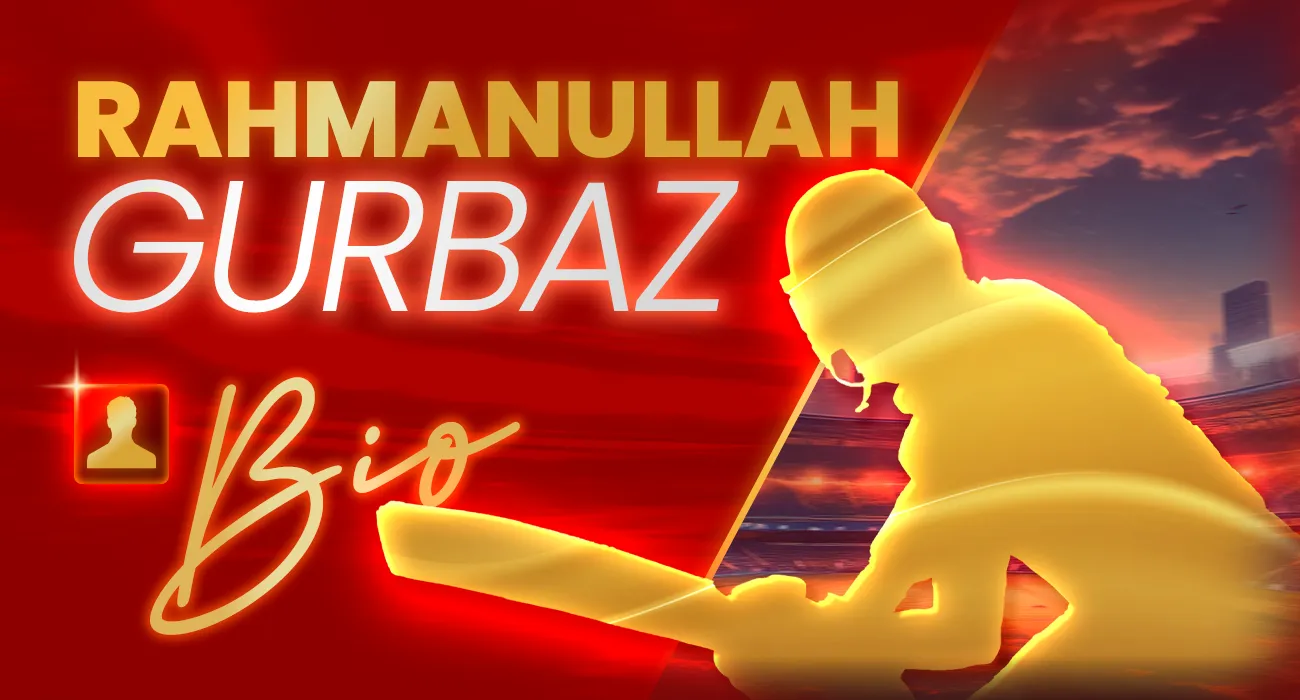 Cricket Betting on Rahmanullah Gurbaz: Profile, Biography, Age, Records, Height, Achievements, Family, and Career Statistics