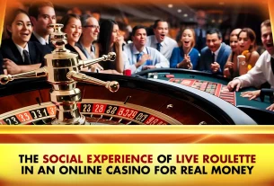 The Social Experience of Live Roulette in an Online Casino for Real Money