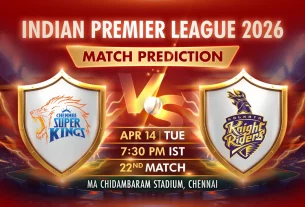 Indian Premier League (IPL) 2026: CSK vs KKR Match Details and IPL Betting Prediction, Weather Report, Pitch Report, Playing 11 for Live Match on 14th April 2026