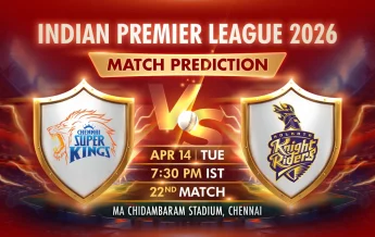 Indian Premier League (IPL) 2026: CSK vs KKR Match Details and IPL Betting Prediction, Weather Report, Pitch Report, Playing 11 for Live Match on 14th April 2026